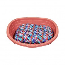 19143 - CAMA PET LOLA ECO N 02 ROSA C/ ALMOFADA