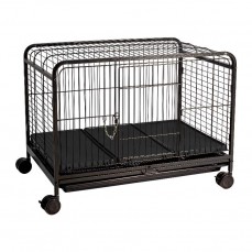 19179 - Z GAIOLA FAUNA PET MUL PEQUENO BLACK/BLA