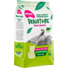 20910 - AREIA HIG MANDIOCA WISECAT MEDIA 2KG