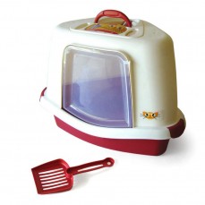 2496 - BANHEIRO GATO C/COBERTURA TRIANGULAR(224