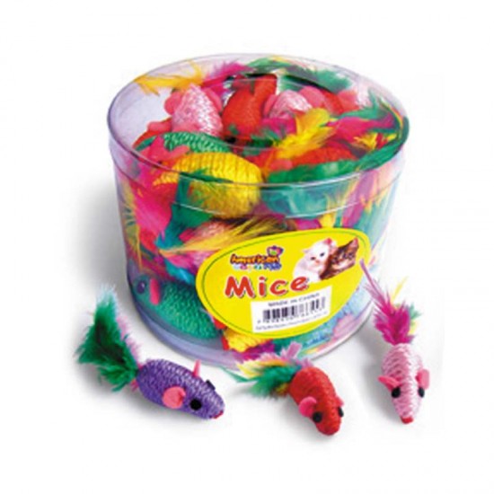 CAT TOY MINI RATINHO PENACHO C/36PC(248)