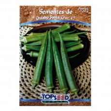 2099 - SEMENTE QUIABO SANTA CRUZ 47 C/ 20