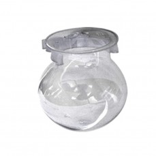 1244 - PORTA LARVA DE VIDRO MEDIO C/12