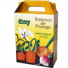 1849 - ESTERCO DE FRANGO DIMY CAIXA 1KG