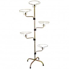 1710 - SUPORTE TIPO ARVORE P/ 05 VASOS