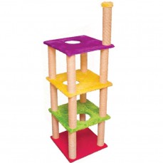 6308 - ARRANHADOR TORRE 4 ANDARES 50X50X1,72CM