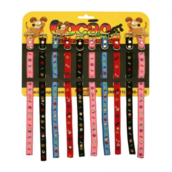 DISPLAY COLEIRAS PATA OSSO C/10