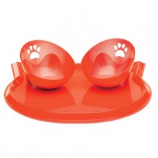 6654 - KIT AMER GATO COMED BEBED TRUQYS VERMELH