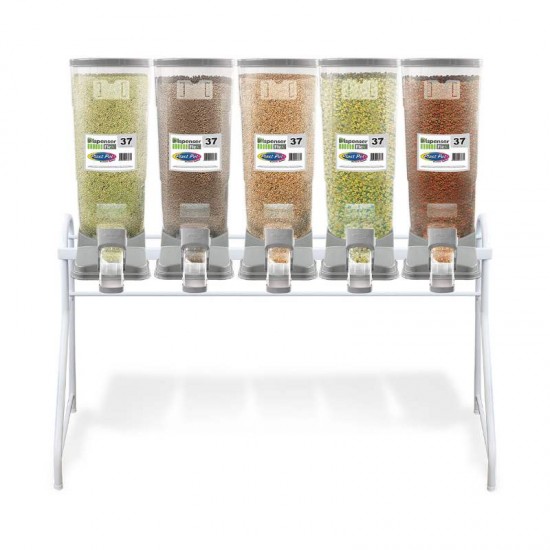 Z KIT DISPENSER 5 X 40 LT CINZA (553)