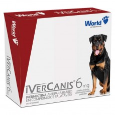 9044 - ANTIPULGAS IVERCANIS CAES 30KG 6MG