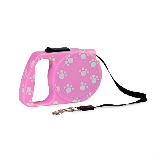 GUIA SAVANA RETRAT PATINHA 3M 10KG ROSA