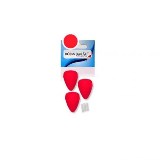 BOIA LAMBARI 5 C/ 3UNID N 55 VERMELHO